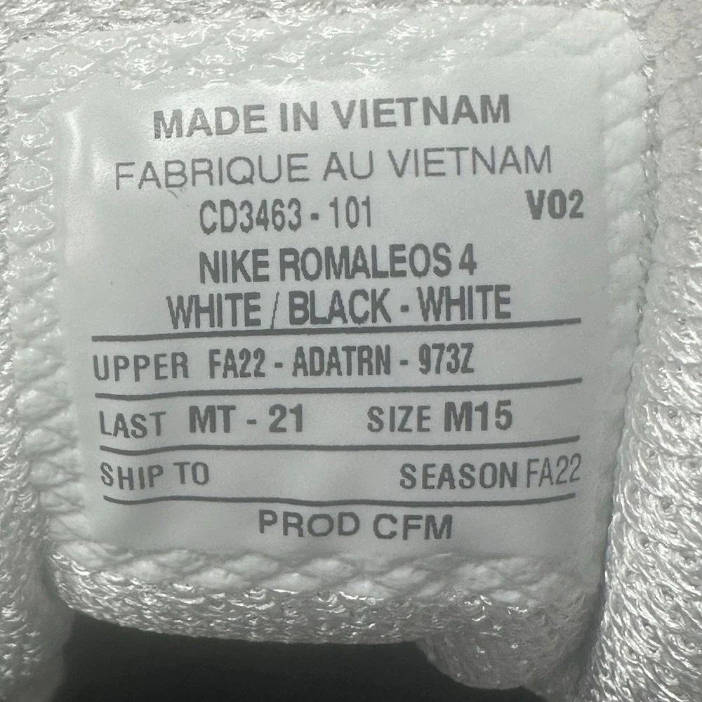 Nike romaleos lifting